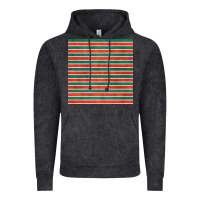 Vintage Black christmas stripes seamless pattern Vintage Hoodie - BundleAndBundleShop