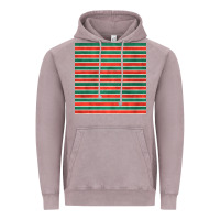 Vintage Zinc christmas stripes seamless pattern Vintage Hoodie - BundleAndBundleShop