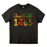 Asphalt juneteenth 1865 Heavy Core Tee - Zillion Design Studio