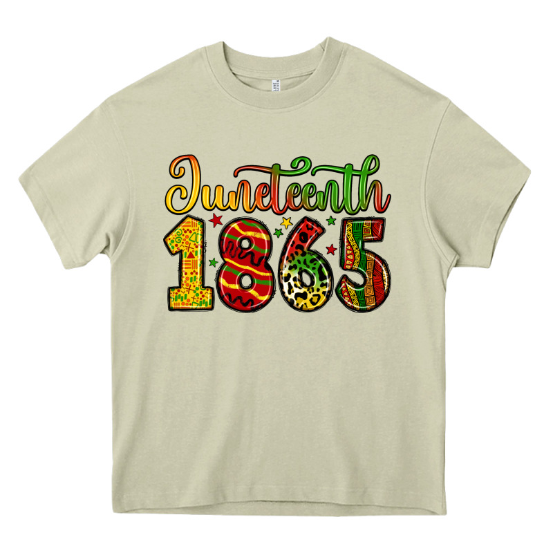 Juneteenth 1865 Heavy Core Tee by Zillion Design Studio | Teevron