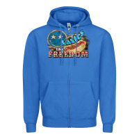 True Royal tastes like freedom Zipper Hoodie - NancyCooperArtShop