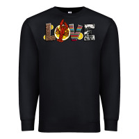 Black love crawfish western mardi gras Premium Sweatshirt - Jasminsmagicworld