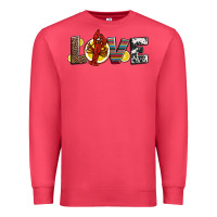 Cardinal love crawfish western mardi gras Premium Sweatshirt - Jasminsmagicworld