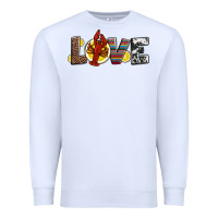 White love crawfish western mardi gras Premium Sweatshirt - Jasminsmagicworld