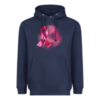 Navy breast cancer custom name Heavyweight Hoodie - Artiststas