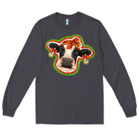 Smoke christmas heifer Long Sleeve Tee - Jasminsmagicworld