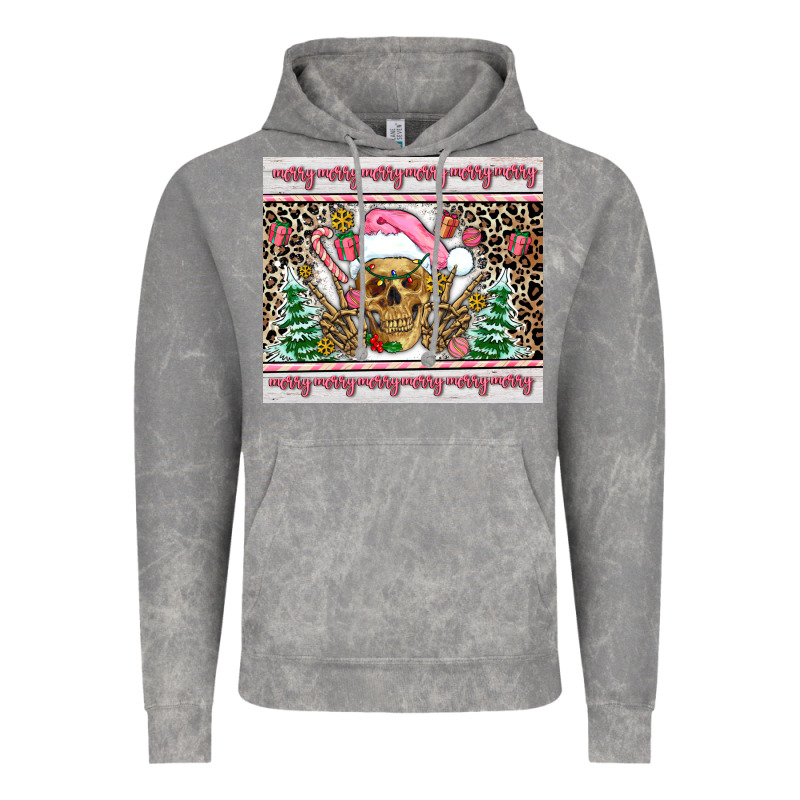 Pink Skeleton  Christmas Vintage Hoodie by AdoDesignShop | Teevron
