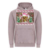 Vintage Zinc pink skeleton  christmas Vintage Hoodie - AdoDesignShop