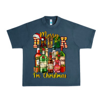 Midnight Navy merry drunk im christmas Urban Heavy Tee - AdoDesignShop