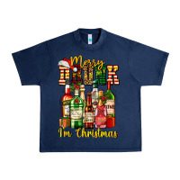 Navy merry drunk im christmas Urban Heavy Tee - AdoDesignShop