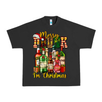 Pigment Black merry drunk im christmas Urban Heavy Tee - AdoDesignShop