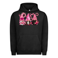 Pigment Black breast cancer gnomes Urban Hoodie - CowGirlArtShop