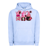 Pigment Grape Ice breast cancer gnomes Urban Hoodie - CowGirlArtShop