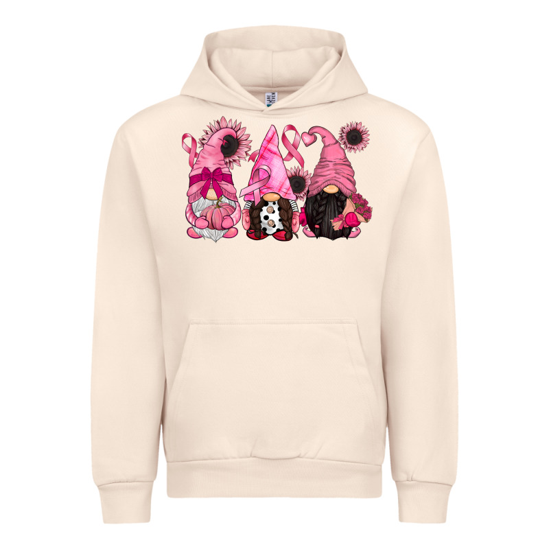 Breast Cancer Gnomes Urban Hoodie by CowGirlArtShop | Teevron