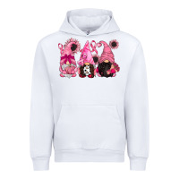 White breast cancer gnomes Urban Hoodie - CowGirlArtShop