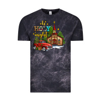 Cloud Black the church  holy night western truck Vintage Tee - AdoDesignShop