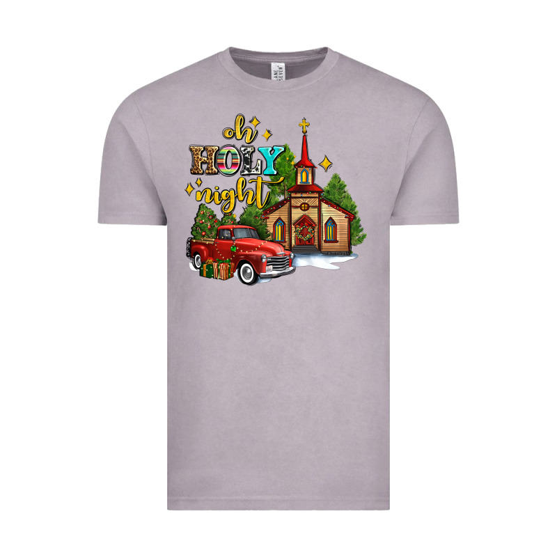The Church  Holy Night Western Truck Vintage Tee by AdoDesignShop | Teevron