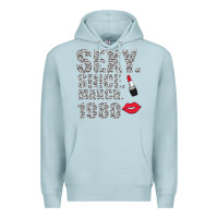 Blue Mist Sexy Since March 1980 Premium Hoodie - Bettercallsaul