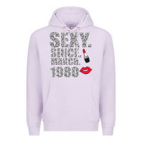Lilac Sexy Since March 1980 Premium Hoodie - Bettercallsaul