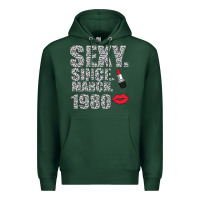 Sports Green Sexy Since March 1980 Premium Hoodie - Bettercallsaul