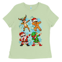Matcha dabbing christmas Ladies Tee - Zillion Design Studio