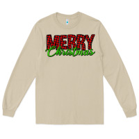 Mushroom merry christmas tartan Long Sleeve Tee - Jasminsmagicworld