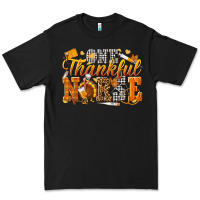 Black one thankful nurse Premium Tee - texasbilliewilder