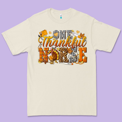 One Thankful Nurse Premium Tee Designed By Texasbilliewilder