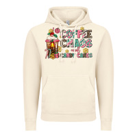 Vintage Artic coffee chaos and candy canes Vintage Hoodie - AdoDesignShop