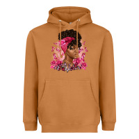 Meerkat breast cancer afro woman Heavyweight Hoodie - Artiststas