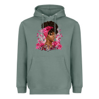 Sage breast cancer afro woman Heavyweight Hoodie - Artiststas