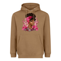 Toasted Coconut breast cancer afro woman Heavyweight Hoodie - Artiststas