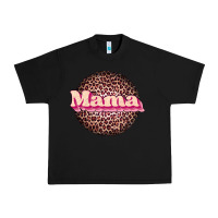 Black mama leopard Urban Heavy Tee - JahusDesignShop