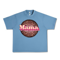 Pebble Blue mama leopard Urban Heavy Tee - JahusDesignShop