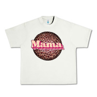 Pistachio mama leopard Urban Heavy Tee - JahusDesignShop