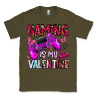 Army Green gaming is my valentine Classic Tee - CowhideDigitalArt