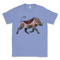 Colony Blue Warthog Illustrations Classic Tee - LillyAllenDesigns