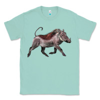Seafoam Warthog Illustrations Classic Tee - LillyAllenDesigns