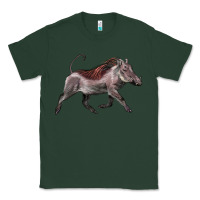 Sports Green Warthog Illustrations Classic Tee - LillyAllenDesigns