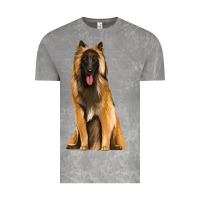 Cloud Rock belgian shepherd tervuren Vintage Tee - Artiststas