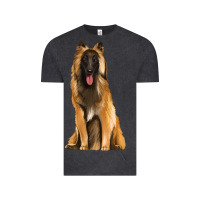 Vintage Black belgian shepherd tervuren Vintage Tee - Artiststas
