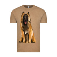 Vintage Coffee belgian shepherd tervuren Vintage Tee - Artiststas