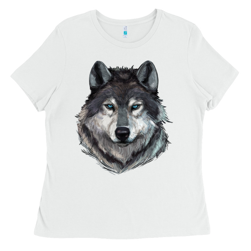 Wolf Ladies Tee by RanaPortraitStore | Teevron