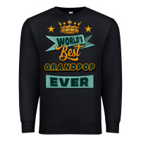 Black world's best grandpop ever Premium Sweatshirt - Jasminsmagicworld