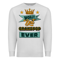 Dove Grey world's best grandpop ever Premium Sweatshirt - Jasminsmagicworld