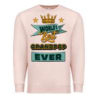 Pale Pink world's best grandpop ever Premium Sweatshirt - Jasminsmagicworld