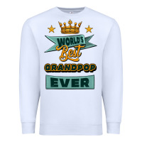 White world's best grandpop ever Premium Sweatshirt - Jasminsmagicworld