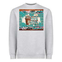 Heather Grey iced coffee because my sarcasm need to stay hydrated Heavyweight Sweatshirt - Artiststas