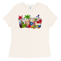 Bone puerto rico coffee cups Ladies Tee - texasbilliewilder