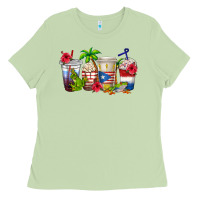 Matcha puerto rico coffee cups Ladies Tee - texasbilliewilder